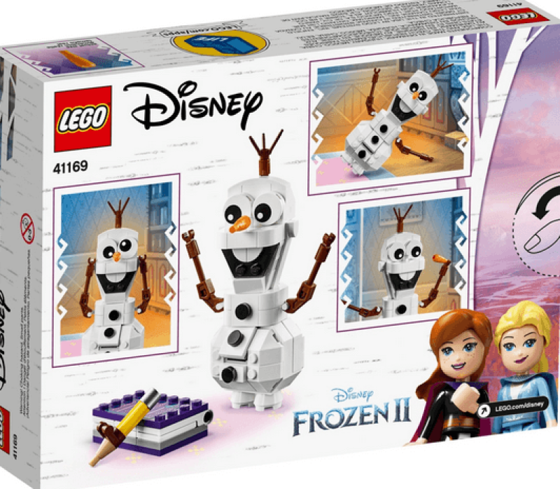 Lego Frozen - Klocki z Ulubionym Bałwanem - Cześć, nazywam się OLAF